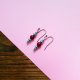 WHW Taste Earrings Wine Jade