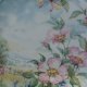 Royal Albert 1989 flowers of the HEDGEROW COLLECTION     wild rose and honeysuckle  porcelanowy talerz kolekcjonerski profesjonalny uchwyt do powiesze