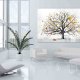 Obraz na płotnie do salonu z jesiennym drzewem, format 120x80cm