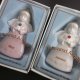 Porcelain ornament od The month-may- treasures Angels- emerald - russ Berrie- porcelanowa zawieszka