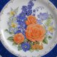 EXLUSIVELY - royal worchester 1988 CHELSEA flower plate   MADE IN ENGLAND - THE ROYAL HORTICULTURAL SOCIETY