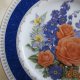 EXLUSIVELY - royal worchester 1988 CHELSEA flower plate   MADE IN ENGLAND - THE ROYAL HORTICULTURAL SOCIETY