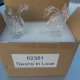 swans in love hand made -dobrana para - nowe ręcznie wykonane figurki szkło artystyczne