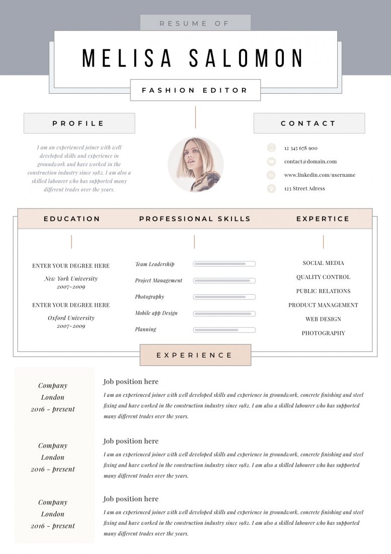 How to write a curriculum vitae picture