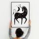 Plakat dla dzieci Jednorożec A3 29,7x42cm