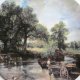 MALARSKI ROYAL DOULTON - JOHN CONSTABLE  - THE HAY WAIN - obraz na porcelanie -  KOLEKCJONERSKI TALERZ PORCELANOWY - BRADEX