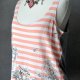 Top RIVER ISLAND floral paski vintage S M L