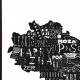 PLAKAT typograficzny mapa WROCŁAW LOFT 70x100 cm