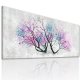 Obraz na płotnie do salonu -Kwitnące drzewo, format 150x60cm 02316