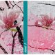 Obraz na płotnie do salonu -Kwitnące drzewo, format 150x60cm 02317
