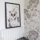 ARLO - plakat na płótnie, Magiczne drzwi, plakat do sypialni, naturalne płótno, dekoracje ścienne