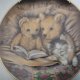 bedtime story  by Sue Willis franklin mint HEIRLOOM RECOMENDATION  porcelanowy talerz kolekcjonerski