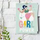 Plakat motywacyjny Girl Power A3