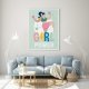 Plakat motywacyjny Girl Power A3