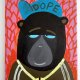 Obraz. Portret egzotycznej postaci w futrze pt."Dope"