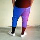LONG PANTS 5 BUTTONS UNISEX spodnie dresowe długie - Chabrowe/niebieskie