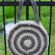 DWUSTRONNA OKRĄGŁA TOREBKA HANDMADE