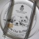ROYAL WORCESTER BY PAM COOPER  - PUPPY LOVE -  COMPTON & WOODHOUSE  1991  kolekcjonerski talerz porcelanowy rzadko spotykana rzecz