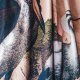 Zasłony kotary bawełniane 2 szt z nadrukiem Vintage Birds