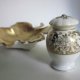 Noritake Japan Klasa elegancja oryginalna wykwintna forma - przyprawnik porcelabowy