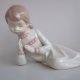 stylu Nao Lladro - porcelanowa figurka -ciekawe połączenie pastelowych barw