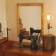 Dębowa lampa stołowa, stara drewniana lampka nocna, lampa ze starego drewna, oprawka lata 1930, lampa Edison z drewna,