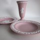 Wedgwood Antique jasperware rzadko spotykany różowy kolor biskwitowej porcelany