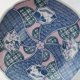 Japońska Mandala sygnowana porcelanowa