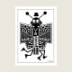 Plakat " Motyl / Rave" 50x70 cm