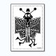 Plakat " Motyl / Rave" 50x70 cm