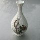 coalport Bone China rzadko spotykany wzór ptasi - ciekawa forma -oryginalny porcelanowy wazonik