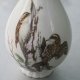 coalport Bone China rzadko spotykany wzór ptasi - ciekawa forma -oryginalny porcelanowy wazonik