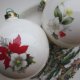 Oryginalna porcelanowa bombka ZAWIESZKA ozdoba świąteczna christmas time