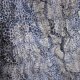 Drapieżny Oryginalny elegancki  fiolet  drapowany/marszczony mgiełka 40 x 220