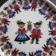 Furstenberg  GERMANY -  niewielki  porcelanowy symboliczny podstawek  konfiturówka obrazek