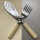 Art Deco ❀ڿڰۣ❀ Sztućce serwingowe 27,5cm.- Anglia lata 40-te. - Piękne sztućce #1