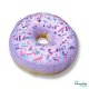 Poduszka pączek Donut mniejszy jagodowy