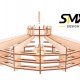 Lampa wisząca do salonu NOWOCZESNA LAMPA sufitowa do sypialni kuchni jadalni lampa minimalistyczna  ażurowa kuchenna LED SKANDYNAWSKA
