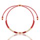 Bransoletka Minimal - Autumn Red