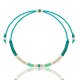 Bransoletka Minimal - Autumn Bootle Green