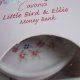 LITTLE BIRD & ELLIE  - Money  Bank  - CAVANIA  2013 by KARIN SANDERS - NOWA W FIRMOWYM OPAKOWANIU ORYGINALNA SKARBONKA
