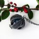 Turquoise seed - srebrny wisior z turkusowym agatem