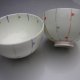 zestaw dla dwojga szlachetna porcelana japońska sygnowana ręcznie malowana