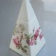 aynsley pyramid  perfume  bottle  - eliz rose - nowa,  oryginalna porcelanowa butelka  na perfumy - rarytas dla kolekcjonera  i na wyszukany prezent