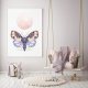 Plakat motylek, motyl 50x70cm B2