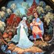 Rosyjskie bajki - legendy kolekcjonerski talerz porcelanowy wielkiej urody  limitowana edycja  z 1990