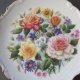 Royal albert 1984  MY FAVOURITE ROSES  - YELLOW PEACE -  zjawiskowy porcelanowy talerz kolekcjonerski