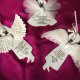 1999 by Donna Gelsinger - Heaven’s Little Angels ornaments - kolekcjonerskie porcelanowe zawieszki sygnowane z certyfikatem The bradford editions