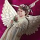 1999 by Donna Gelsinger - The third set in The Heaven’s Little Angels ornaments - kolekcjonerskie porcelanowe zawieszki sygnowane z certyfikatem The b