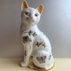Porcelain Imari Cat ❀ڿڰۣ❀ St. Michael 1986r. Made in Japan ❀ڿڰۣ❀ Ręcznie malowana figurka